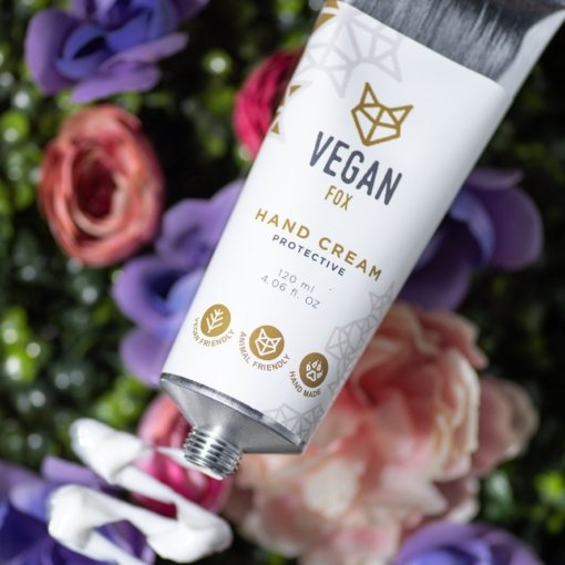 Vegan Fox apsauginis rankų kremas su mangų sviestu