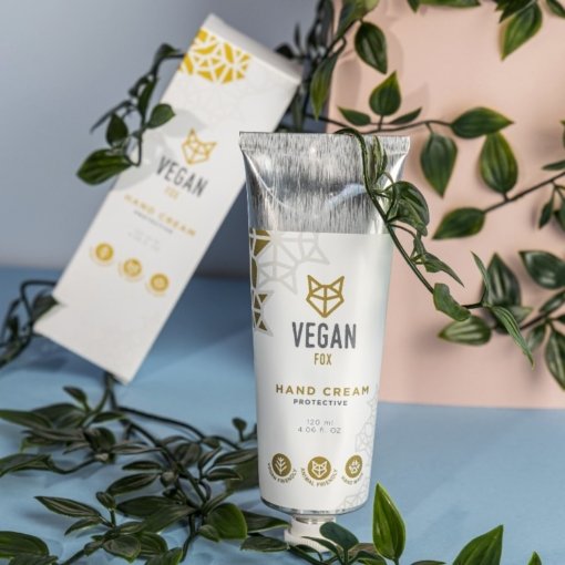 Vegan Fox apsauginis rankų kremas su mangų sviestu5