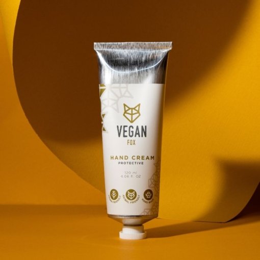 Vegan Fox apsauginis rankų kremas su mangų sviestu3