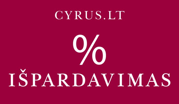 Cyrus.lt natūralios kosmetikos išpardavimas