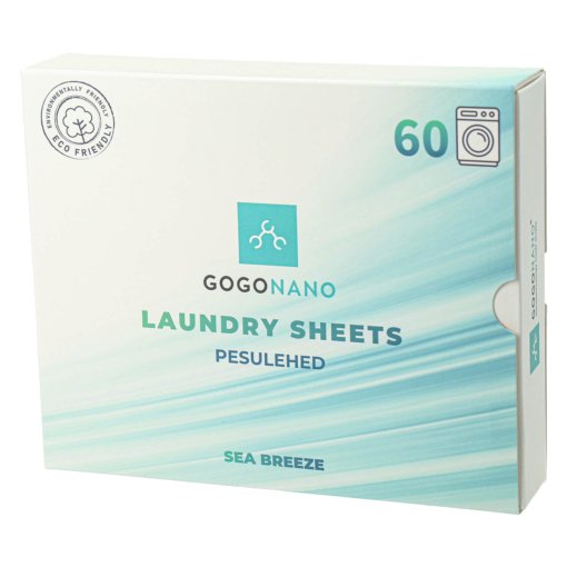 Skalbimo lapeliai – suyrantys, ekologiški, 60 lapelių