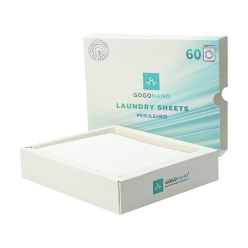 Skalbimo lapeliai – suyrantys, ekologiški, 60 lapelių