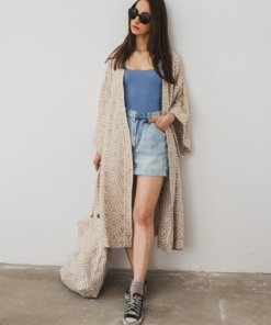 Bambukinis moteriškas kimono