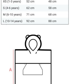 „Surfdragon“ vaikiškas maudymosi pončas pilkos spalvos