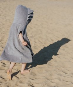 „Surfdragon“ vaikiškas maudymosi pončas pilkos spalvos
