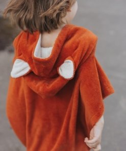 „Surffoxy“ vaikiškas maudymosi pončas oranžinės spalvos